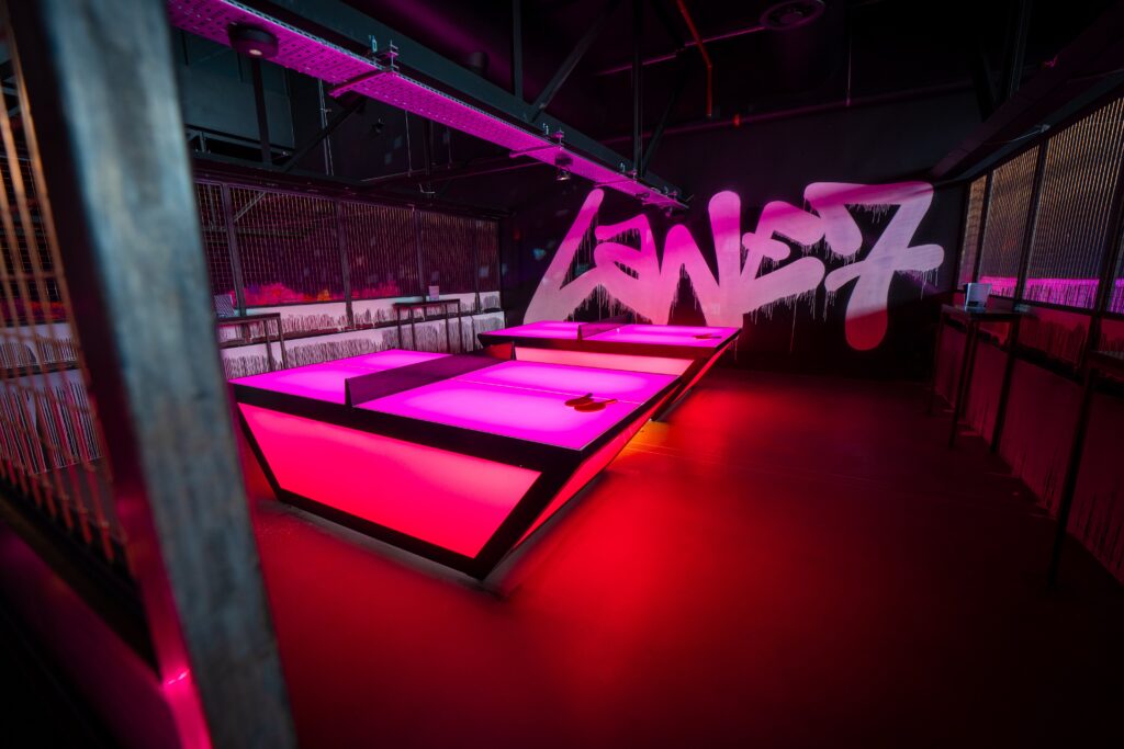 Lane7, Ping pong, games bar, activity bar, things to do, work social, fun night out, birthday parties