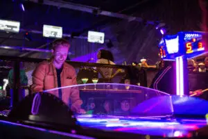 Lane7, Liverpool, games bar, bowling, activity bar, things to do, work social, fun night out, birthday parties, crazy golf