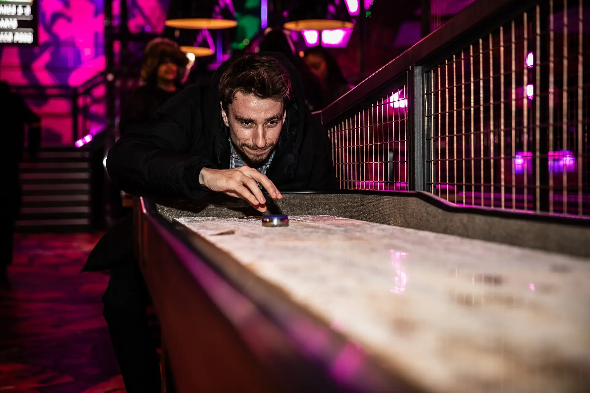 Lane7, Shuffleboard, games bar, activity bar, things to do, work social, fun night out, birthday parties